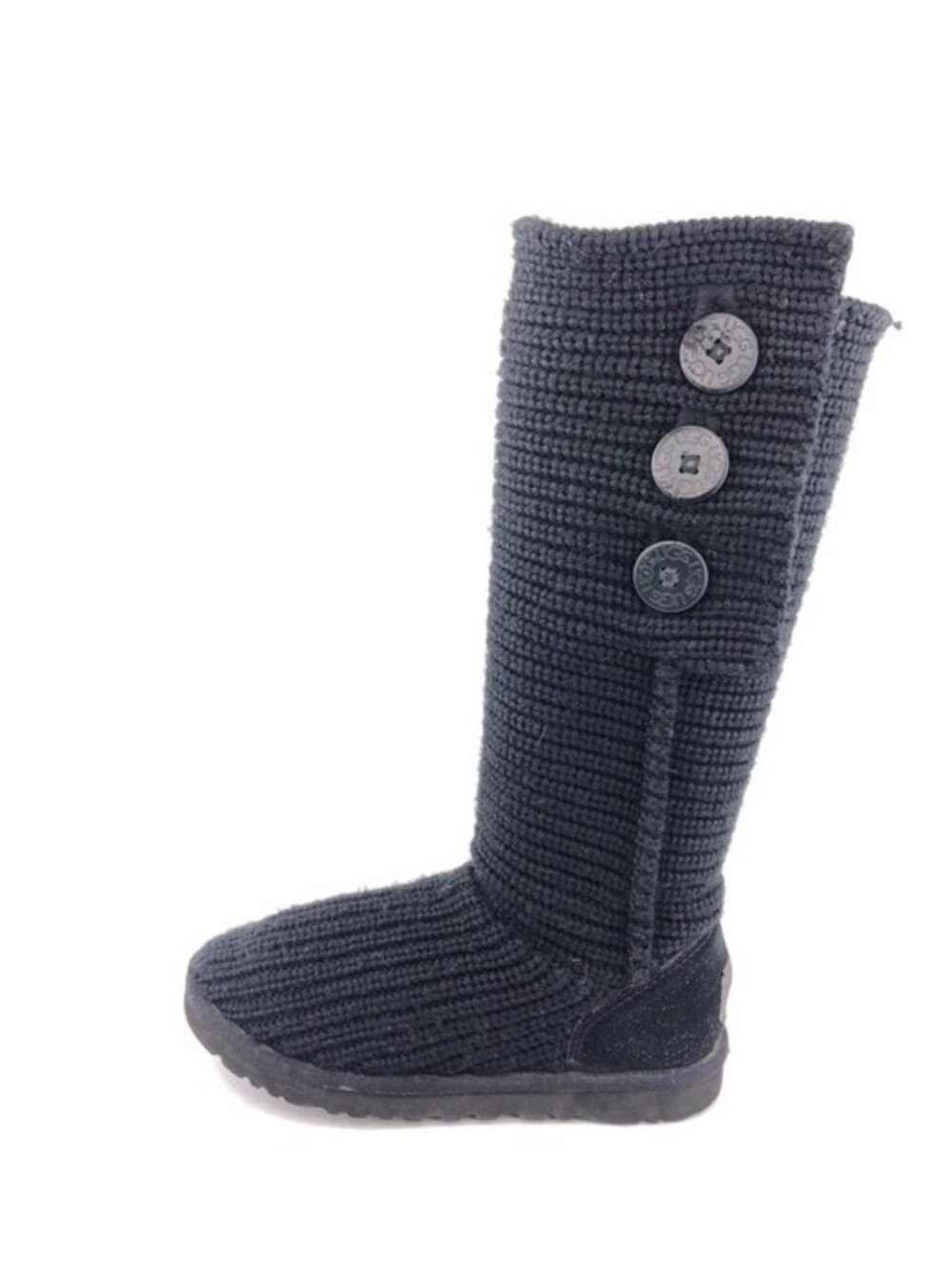 UGG Classic Cardy Tall Knit Winter Boots 8